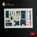 Kelik HARRIER GR3 - interior 3D decals for Kinetic kit 3D matrica