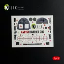 Kelik HARRIER GR3 - interior 3D decals for Kinetic kit 3D matrica