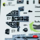 Kelik AV-8A HARRIER (Early) - interior 3D decals for Kinetic kit 3D matrica