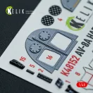Kelik AV-8A HARRIER (Early) - interior 3D decals for Kinetic kit 3D matrica