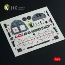 Kelik AV-8A HARRIER (Early) - interior 3D decals for Kinetic kit 3D matrica