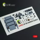 Kelik AV-8A HARRIER (Early) - interior 3D decals for Kinetic kit 3D matrica