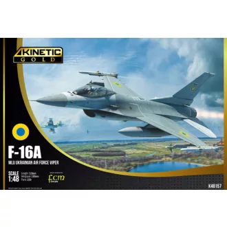 Kinetic F-16A Ukraine AF (with PIDS) 1:48 repülő makett