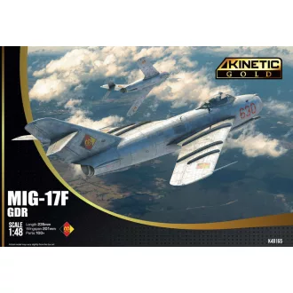 Kinetic MIG-17F GDR 1:48 repülő makett