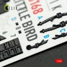 Kelik MH-6J Little Bird - interior 3D decals for ICM kit 3D matrica