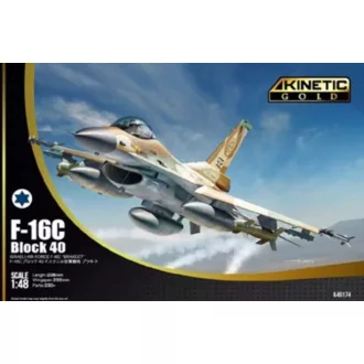 Kinetic F-16C IAF Block 40 1:48 repülő makett