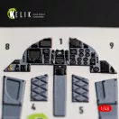 Kelik F-15C (Late) - interior 3D decals for Hasegawa 3D matrica