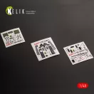 Kelik F-15C (Early) - interior 3D decals for Hasegawa 3D matrica