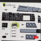 Kelik F-15C (Early) - interior 3D decals for Hasegawa 3D matrica