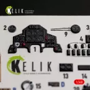 Kelik Defiant F1 - interior 3D decals for Trumpeter 3D matrica