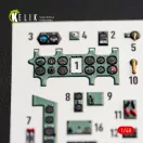 Kelik A6M5a - interior 3D decals for Fine Molds 3D matrica