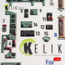 Kelik A6M5a - interior 3D decals for Fine Molds 3D matrica