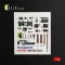 Kelik A6M2b Zero - interior 3D decals for Academy 3D matrica