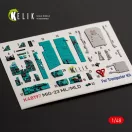 Kelik MiG-23 ML/MLD - interior 3D decals for Trumpeter 3D matrica