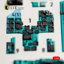 Kelik MiG-23 ML/MLD - interior 3D decals for Trumpeter 3D matrica