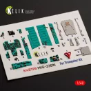 Kelik MiG-23BN - interior 3D decals for Trumpeter 3D matrica
