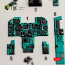 Kelik MiG-23BN - interior 3D decals for Trumpeter 3D matrica