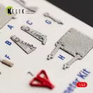 Kelik MiG-23BN - interior 3D decals for Trumpeter 3D matrica