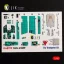 Kelik MiG-23MF - interior 3D decals for Trumpeter 3D matrica