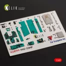 Kelik MiG-23MF - interior 3D decals for Trumpeter 3D matrica