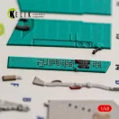 Kelik MiG-23MF - interior 3D decals for Trumpeter 3D matrica