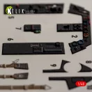 Kelik FW-190D-9 - interior 3D decals for MiniArt 3D matrica