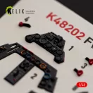 Kelik FW-190D-9 - interior 3D decals for MiniArt 3D matrica