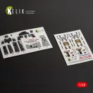Kelik F-4E Terminator - interior 3D decals for Hasegawa 3D matrica
