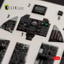Kelik F-4E Terminator - interior 3D decals for Hasegawa 3D matrica