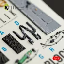 Kelik F-16CM - interior 3D decals for Great Wall Hobby 3D matrica