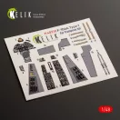 Kelik F-106A Delta Dart Type 1 - interior 3D decals for Trumpeter 3D matrica
