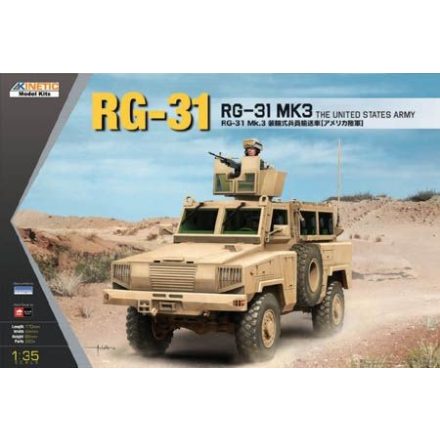 Kinetic RG-31 MK3 US Army makett