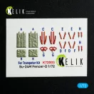 Kelik SU-24M interior 3D decals for Trumpeter kit 3D matrica