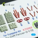 Kelik SU-24M interior 3D decals for Trumpeter kit 3D matrica