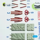 Kelik SU-24M interior 3D decals for Trumpeter kit 3D matrica