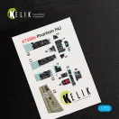 Kelik F-4J Phantom II interior 3D decals for FineMolds kit 3D matrica