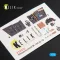 Kelik BF109-10G interior 3D decals for Fine Molds kit 3D matrica