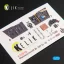 Kelik BF109-10G interior 3D decals for Fine Molds kit 3D matrica
