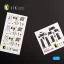 Kelik F-4D Phantom II interior 3D decals for FineMolds kit 3D matrica