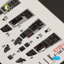 Kelik F-16I Sufa interior 3D decals for Kinetic kit 3D matrica