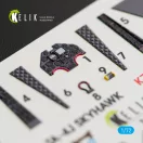Kelik TA-4J Skyhawk interior 3D decals for Fujimi/Hobby 2000 kit 3D matrica