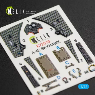   Kelik A-4E Skyhawk interior 3D decals for Fujimi/Hobby 2000 kit 3D matrica