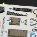 Kelik A-4E Skyhawk interior 3D decals for Fujimi/Hobby 2000 kit 3D matrica
