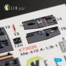 Kelik Me-410 A-1/B-1 interior 3D decals for Fine Molds kit 3D matrica