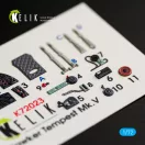 Kelik Hawker Tempest Mk.V interior 3D decals for Airfix kit 3D matrica
