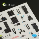 Kelik UH-1Y Venom interior 3D decals for Dream Model kit 3D matrica