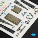 Kelik A-4(B,P) Skyhawk interior 3D decals for Airfix kit 3D matrica