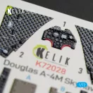 Kelik A-4M Skyhawk interior 3D decals for Fujimi/Hobby 2000 kit 3D matrica