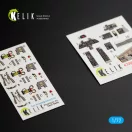 Kelik F-4(B,N) Phantom II interior 3D decals for Hasegawa kit 3D matrica