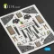 Kelik OA-4M Skyhawk interior 3D decals for Fujimi/Hobby 2000 kit 3D matrica